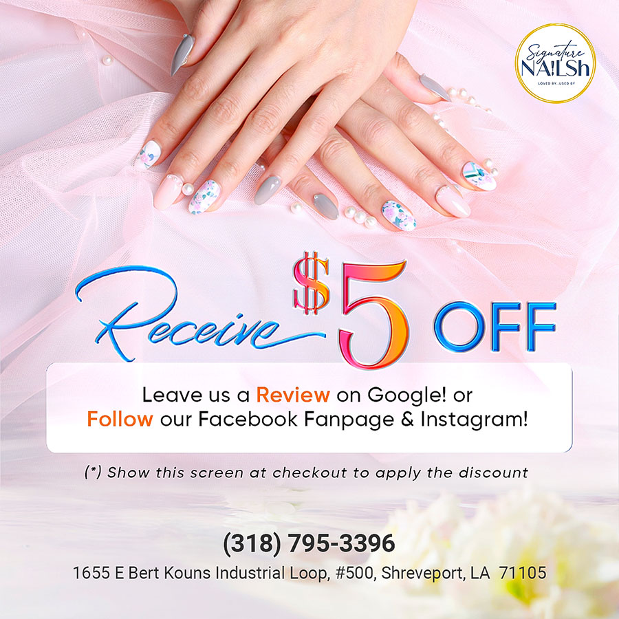 Signature Nails & Spa Top Nail Salon in Shreveport Louisiana 71105